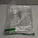 3 x 6 FT Clear Tarps Heavy Duty PVC Vinyl 14 Mil Thick Tarpaulin Glass Tarpaulin with Metal Grommets, Protects Against Water, Tear, Cold Weather Resistant for Greenhouse Balcony Garden