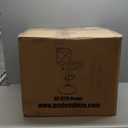 BestOffice Bar Stools Set of 2, PU Leather Swivel Bar Stools Kitchen Counter Height Bar Chairs with Hydraulic Adjustable for Kitchen, Dining Room and Restaurants (Brown)