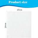 3 x Disposable Face Towels, 50 Count XL, 10x12'' Face Towelettes Thick Facial Tissue for Cleansing, Skincare and Makeup Remover