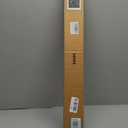 SUNOFF Cordless No Drill Blackout Cellular Shades, 34" W x 64" H, White