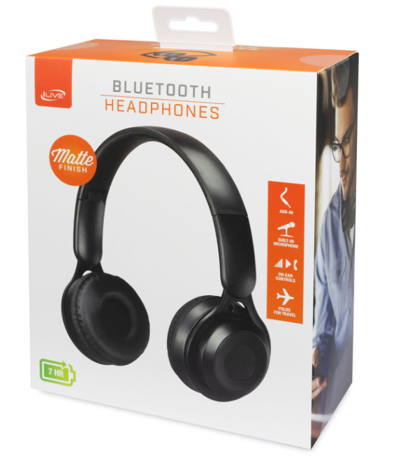 iLive™ Over Ear Children's Wireless Bluetooth Headphones