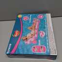 Pool Floats Adult Heavy Duty Inflatable Pool Lounger with Adjustable Backrest Cup Holder Floating Pool Tanning Rafts Water Floaty Lounge Lake Beach Party Games