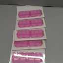 Pill Organizer with Medicine Labels Travel Daily Pill Container Mini Medication Organizer Storage Pill Organizer Travel Essentials Pill Case 7 Day (Pink & 161 Lables) (Standard)