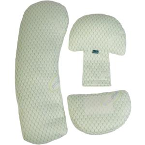 TemBe Pregnancy Pillow for Pregnant Women, Hight Quality, Soft Maternity Body Pillow with Detachable and Adjustable Pillow Cover Support for Belly, Back, Legs, and HIPS