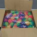 Jenaai 100 Pcs 45 mm/1.77 Inch Bouncy Balls for Kids, Large Rubber High Bouncing Balls in Bright Assorted Multi Colors Bulk for Birthday Party Favors Easter Classroom Carnival Prizes Gift