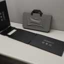 KEFEYA 15.6" Laptop Screen Extender with Magnetic Power Bank, FHD 1080P Triple Monitor Extender for 13-17" Laptop, Plug & Play via Type-C/HDMI/USB-A, Compatible with Mac/Windows/Android