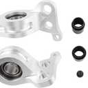 Racing Compliance Brackets Spherical Bearings Compatible with Clear Civic EG 92-95 Integra 94-01,Replace 542-05-M465