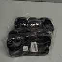 Ice Cube Tray, Mikiwon 2 inch Rose Ice Cube Trays With Covers, 6 Cavity Silicone Rose Ice Ball Maker, Easy Release Large Ice Cube Form for Chilled Cocktails, Whiskey, Bourbon & Homemade Juice Black