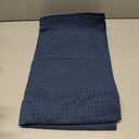 PHF 100% Cotton Waffle Pillow Shams King Size, 2 Pack 20" x 36" Soft Skin-Friendly Pillowcases, No Filling, Aesthetic Woven and Breathable Waffle Weave Pillow Case Covers for Bed, Indigo