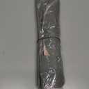 uxcell Leather Placemats Sets of 2, PU Leather Dual Sided Oval Non-Slip Table Mats Washable Heat Resistant Waterproof Oil Proof Place Mats for Kitchen Dining(Coffee/White)