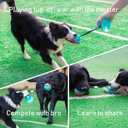 ALLRIER Dog Toys to Keep Them Busy for Boredom,Interactive Dog Toys Tug of War, Mentally Stimulating Toys for Dog, Puppy Teething Puzzle Treat Food Dispensing Ball Toy for Dogs