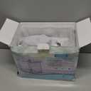 HIHEGD 2-Tier Bathroom Organizer with Dividers, Clear Under Sink and Pull-Out Cabinet Organizer for Kitchen and Pantry Storage