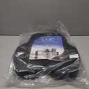 LC Lumbar Support Pillow for Office Chair & Car  Ergonomic Memory Foam Back Cushion for Lower Back Pain Relief  Adjustable Strap, Breathable Cover  Improves Posture & All-Day Comfort