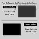 4 Pack Black ABS Plastic Sheet 18" x 24" x 0.06", High Tensile and Impact Strength Moldable Plastic Sheet, DIY Material for Home Decor, Handcraft, Project & Structural Crafts