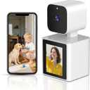Home Security Camera Indoor,Pet Camera,1080P Dog Camera with Two Way Video,Monitor for Elderly/Baby/Nanny/Pet/Dog with app,Pan/Tilt WiFi Cameras,Night Vision,Dome Camera CS10