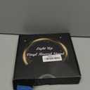 Now Playing Vinyl Record Stand, Light up Record Holder, Wooden Acrylic Display with Warm White Lights for Albums, Room Decor, for Vinyl Lovers