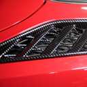 Carbon Fiber Look Cover Trims Accessories Rear Side Body Vent for 2014 2015 2016 2017 2018 Chevrolet Corvette C7