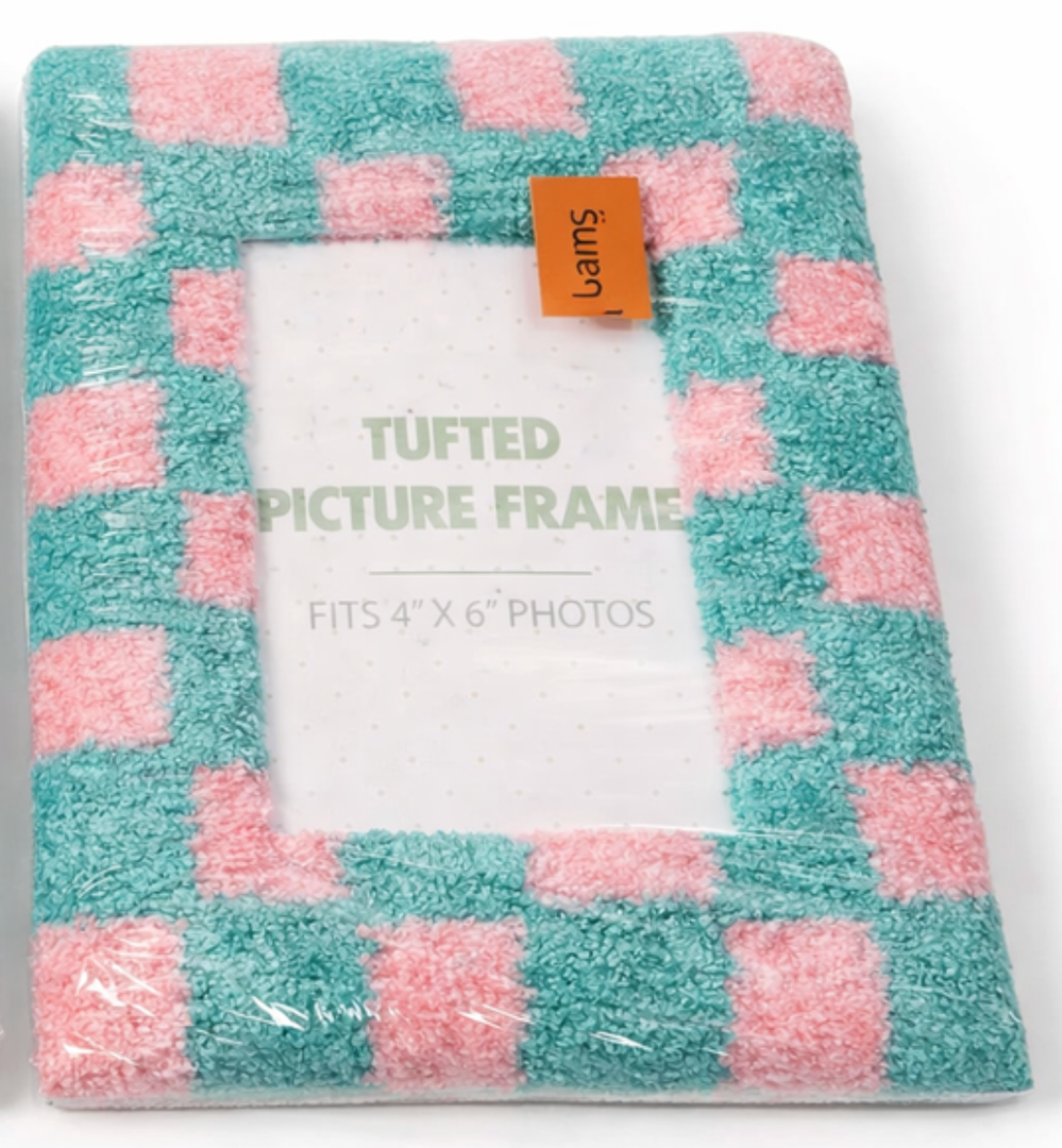 TEXTURED PICTURE FRAME, 3PCS, 4x6 INCH