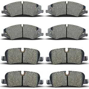 ALADICHE Front Rear Brake Pads Compatible with 2010-2013 Land Rover Sport,for 2010-2016 Land Rover LR4(D1099 D1479)