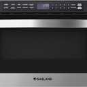 GASLAND 1.2 cu. ft. Microwave Drawer 24 Inch, 1000W Built in Drawer Microwave, Under Counter Microwave, Under The Cabinet Microwave with 11 Custom Cooking Levels, Touch Controls, Stainless Steel