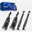 KAX Complete 4 Piece Front and Rear Strut Assembly Kit for 2009-2013 Mazda 6, 2x