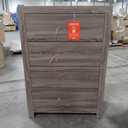 Coaster Home Furnishings Brantford Farmhouse Wood 4-Drawer Bedroom Chest of Drawers Chiffonier Clothing Storage Cabinet Bedroom Armoire Tall Dresser Organizer Unit Barrel Oak 207045