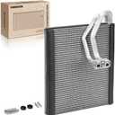 A-Premium A/C Evaporator Core Compatible with Hyundai Accent 2012-2017, Veloster 2012-2017, with Pressing Plate