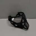 French Bulldog Muzzle, Soft Mesh Short Snout Muzzle with Mouth Opening & Enlarged Eye Holes, Allows Panting, Drinking & Feeding, Prevents Biting for Shih Tzu Pug English Bulldog(S,Black)