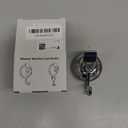 Heavy Duty Vacuum Suction Cup Hooks (2Pack) Specialized for Kitchen&Bathroom&Restroom Organization, by iRomic (Silver)