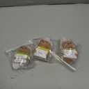 3 x Mini Birthday Gifts for Mom from Daughter Son Handmade Crochet Burger | Fall Gift for Mother New Mommy Wife Bonus Step Moms Mother In Law Funny Mothers Day Thank You Ideas Best Ever Mom Gifts