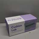 C CUSHION LAB Deep Sleep Pillow, Patented Ergonomic Contour Design for Side & Back Sleepers, Orthopedic Cervical Shape Gently Cradles Head & Provides Neck Support & Shoulder Pain Relief - Calm Grey