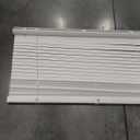 MOOD Mini Blinds | 32 inch blinds for windows | 1" Cordless Vinyl Window Treatment | Premium White | 32 x 36