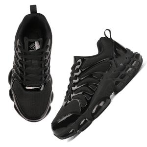 NIFOFISE Steel Toe Sneakers for Men Women Lightweight Work Shoes Safety Composite Toe Shoes Indestructible Air Cushion Zapatos de seguridad para, 42.5