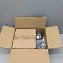 KCO Lighting Bubble Clear Glass Globe Pendant Light Fixture Black Mid Century Modern Pendant Ceiling Lighting Kitchen Island Light for Living Room Kitchen Sink (Clear)