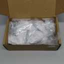 Alzassbg 15 Pack Polished Chrome Cabinet Knobs, 1.46 Inch(37mm) Rectangle Kitchen Hardware Knobs for Cabinets and Drawers AL6061CP