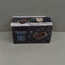 Rowenta Iron Steamer for Clothes, Stainless Steel Soleplate Steam Iron, Microsteam Holes, 1700 Watts, Lightweight, Auto-off, Black, DW2360