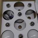 Sunco 9 Pack Vanity Globe Round Light Bulbs G25 LED for Bathroom Mirror 40W Equivalent 6W, 3000K Warm White, Dimmable, 450 LM, E26 Base, Round Frosted Decorative Bulb, UL & Energy Star Listed