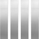4PCS Stainless Steel Trim Strip, 304 Brushed Stainless Steel Strips, Self-Adhesive Metal Sheet Gap Filler, Gap Cover Metal Trim Strip with Brushed Finish for Wall Oven/Microwave Combo/Cooktop (3 x 29.9 Inch)