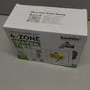 Melnor 65140AMZ 4 Zone Digital Timer, Black, Yellow