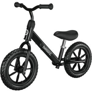 Bobike Toddler Balance Bike Toys for 2 to 5 Year Old Girls Boys Adjustable Seat and Handlebar No-Pedal Training Bike Best Gifts for Kids