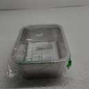 PEDAY 1.2 Gallon Large Dog Water Bowl, 18/8 Human Grade Stainless Steel - Silver Classic