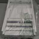 Foldable Bathtub Caddy Tray for Tub, Bamboo Expandable Bath Table Trays, Premium Bathroom Accessories for New Home & Mother's Day & Birthday Gifts for Couples, White