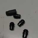 Gorilla Automotive 71631NBC Acorn Black Chrome Wheel Locks (12mm x 1.50 Thread Size) Pack of 4