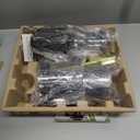 Cold Press Juicer with Whole Feed Chute, Aeitto Masticating Juicer Machines, Juice Extractor Machine Easy to Clean, High Juice Yield, For Whole Vegetables and Fruits, Easy to Assemble, Onyx Black