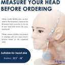 Forzacx Anti Snore Chin Strap - Breathable Chin Strap Snoring Solution, Effectively Reduce Snoring, Non-Stick Hair, Don't Fade - Black