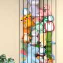 Stuffed Animal Storage Shelf Organizer(Patented) - Corner Stuffed Animal Holder Length Adjustable - Wall Plush Storage for Nursery Playroom Bedroom Kids Room (Space Black, Extra Large)