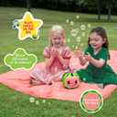 CoComelon NO Spill Musical Bubble Machine | Bubble Toy for Baby, Toddlers and Kids | Amazon Toys Exclusive with 20oz of Extra Bubble Solution (Bubble Solution Bottle Colors Will Vary)