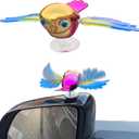 Flying Bird Decoration with Wings Flapped in The Wind, Pasted onto Car Motorcycle Bicycle Helmet Hat Clothing, Car Decals Clothing Hat Accessories Rear View Mirror Decorations, 1 PCS