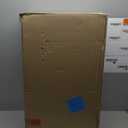 HotWay 28 Inch Expandable Checked In Luggage, Lightweight Hardshell Luggage with Spinner Wheels, Silver