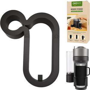 Riser Stand for Nespresso Vertuo Pop+ Lifts for Tall Cups & Mugs Up to 7.48" Fits Stanley Quencher H2.0 (14oz/20oz) & YETI Rambler 20oz Tumblers